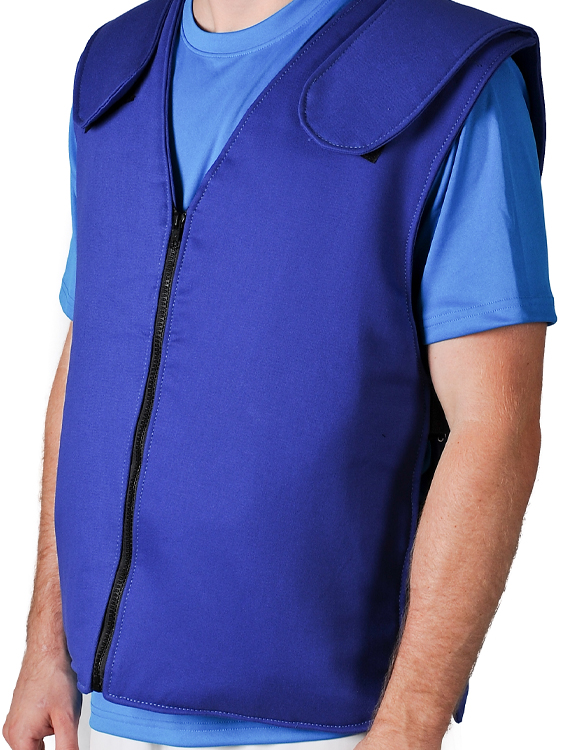 Dupont Cool Guard Heat Stress Body Cooling Vest 99600 996000 Blue Banox for sale online 
