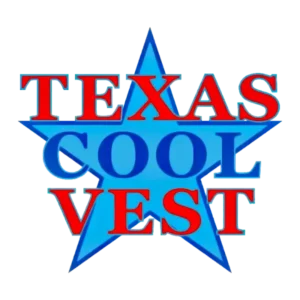Texas Cool Vest Logo - Our Cooling Vests are the Highest Quality and Most Affordable Heat Mitigation PPE in the USA!